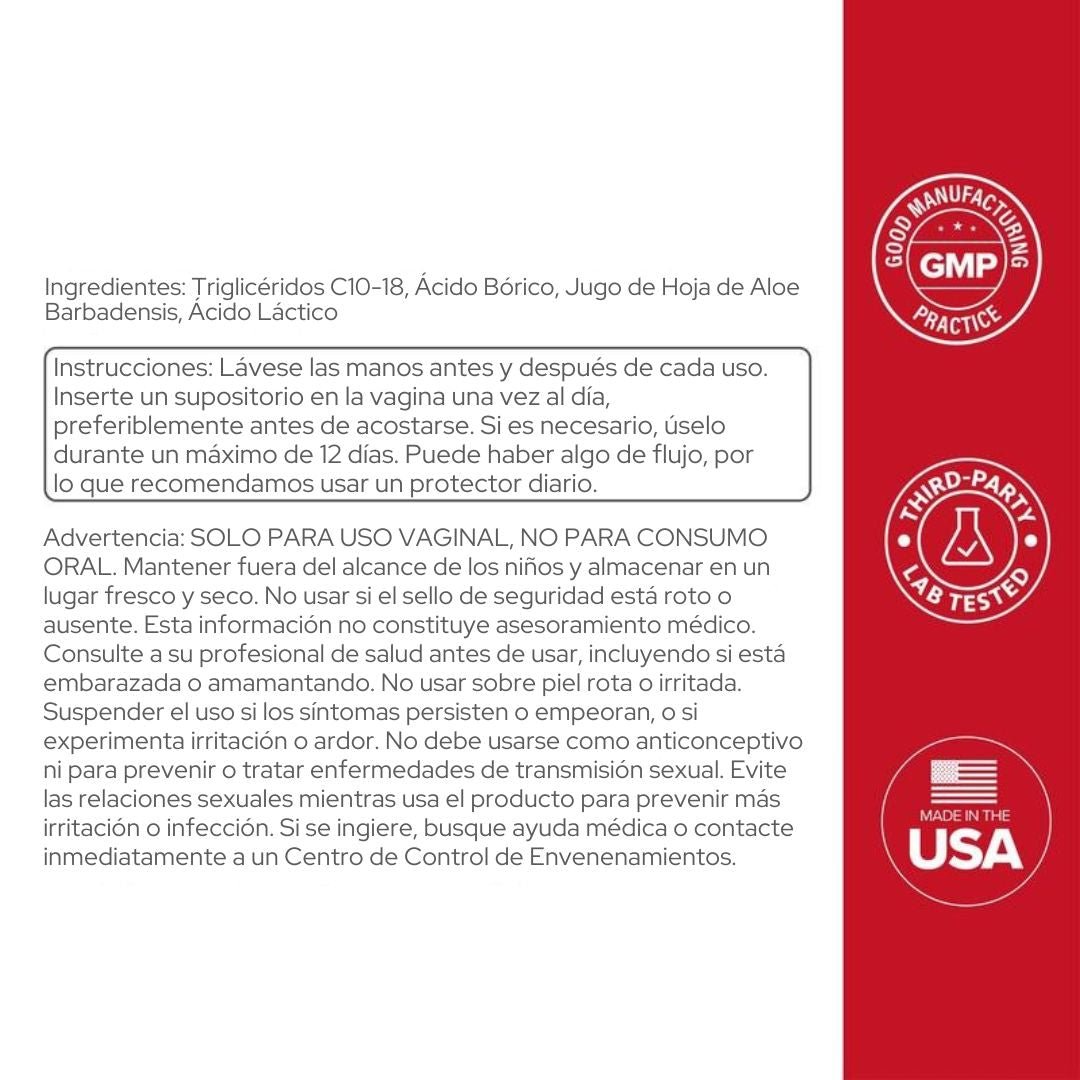 URO acido Bórico - Equilibrio íntimo - TodoBacano