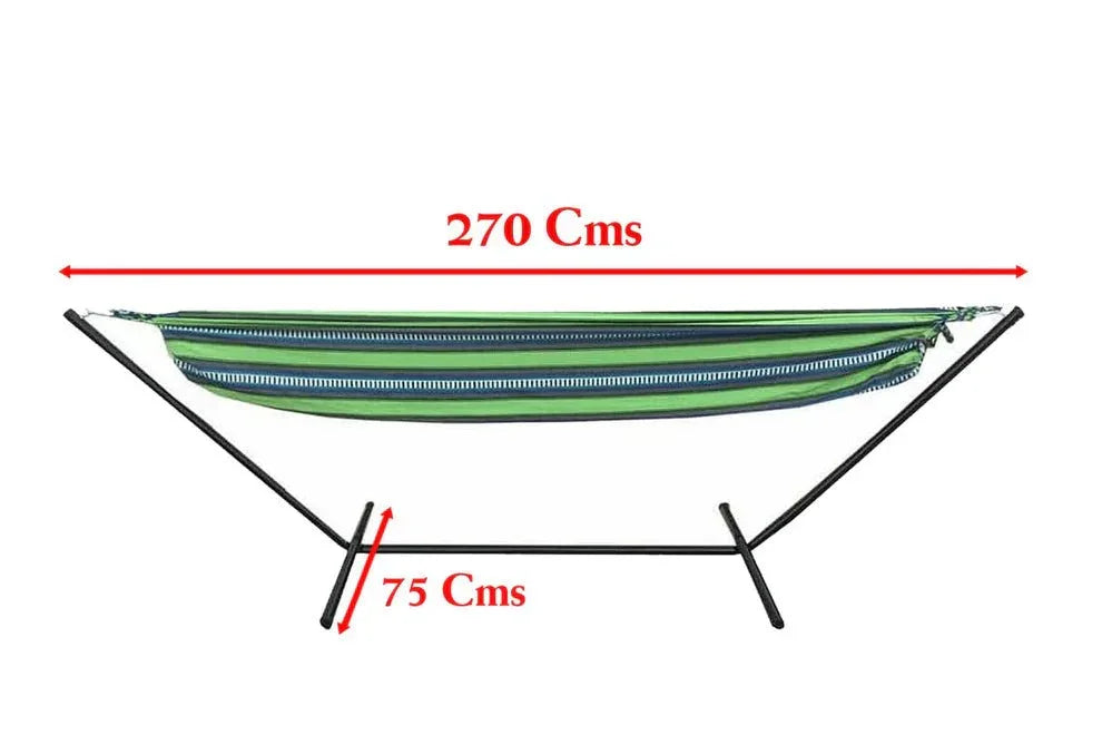 ¡En Tendencia! Hamaca con Soporte (incluye Bolso) - Soporta 200 kilos - TodoBacano