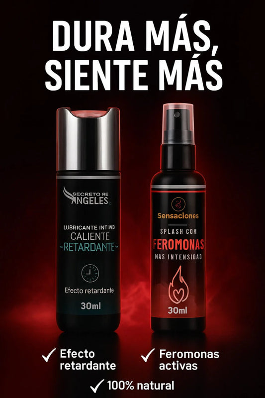 Retardante intimo Masculino + Perfume Feromonas GRATIS