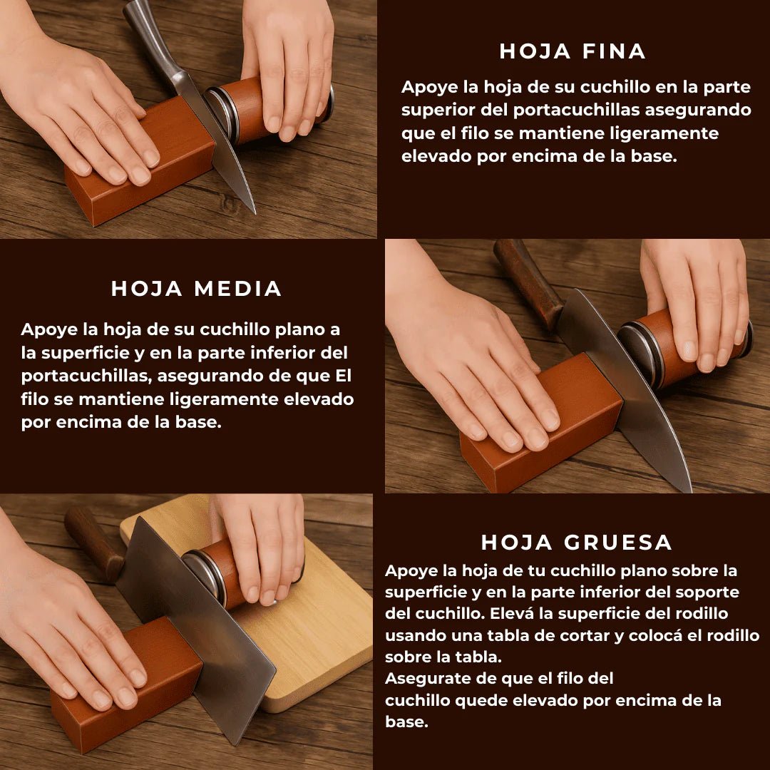 REFILO® - Afilador de cuchillos - TodoBacano