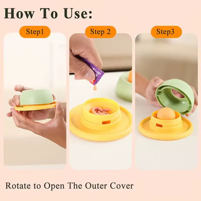 Comedero giratorio para mascotas - TodoBacano