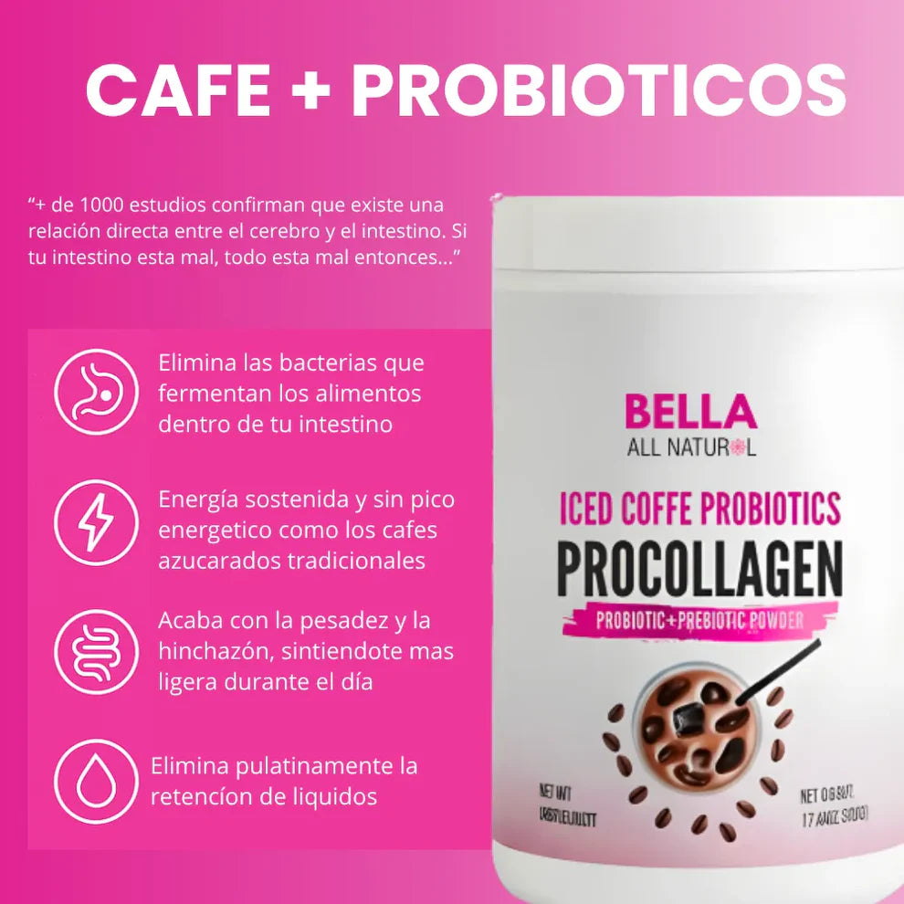 PROBIOTICS COFFE | DESINFLAMA Y REGULA TU DIGESTIÓN EN 14 DÍAS