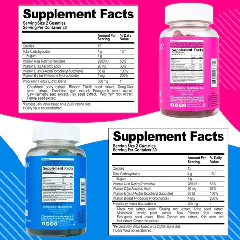 BEARVANA® GOMITAS PARA CRECER BUBBIES Y NALGAS - TodoBacano