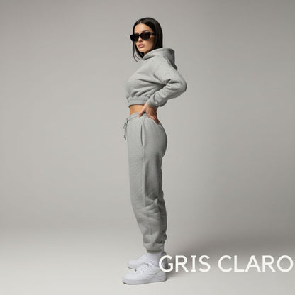 Conjunto Caderón mujer Buzo Top premium - TodoBacano