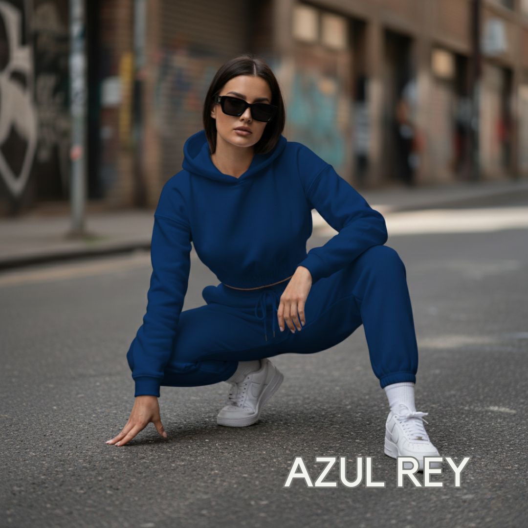 Conjunto Caderón mujer Buzo Top premium - TodoBacano