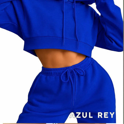 Conjunto Caderón mujer Buzo Top premium