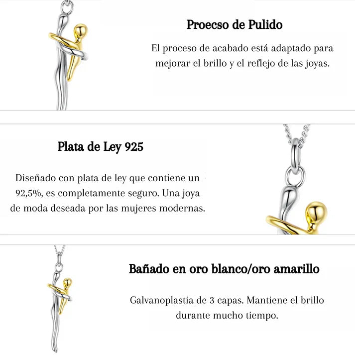 Collar abrazo eterno