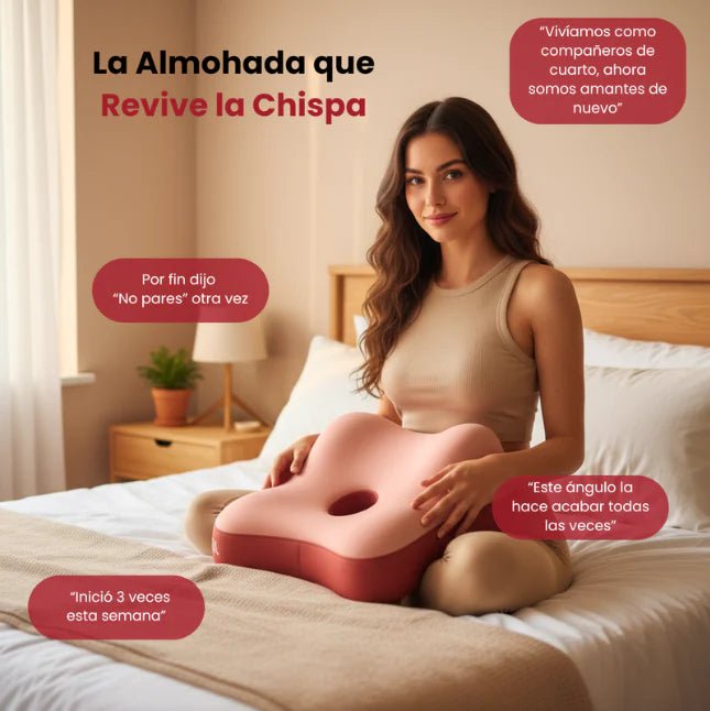 Almohada para parejas ergonómica - TodoBacano
