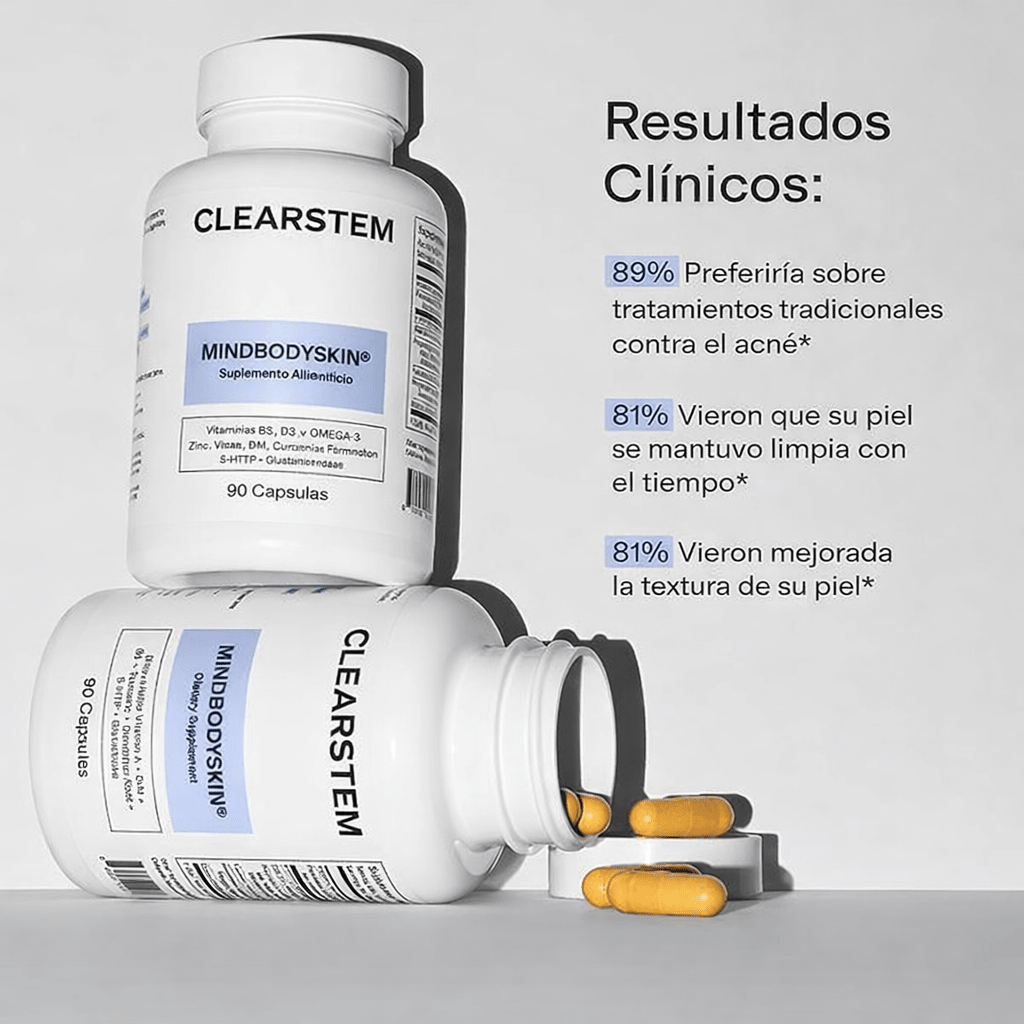 Clearstem Suplemento hormonal para el acné - TodoBacano