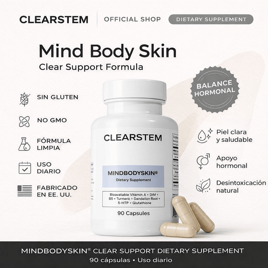 Clearstem Suplemento hormonal para el acné - TodoBacano