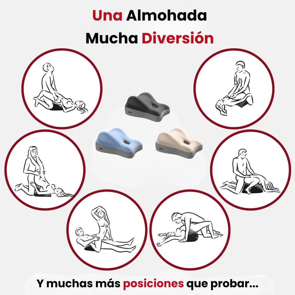 Almohada para parejas ergonómica - TodoBacano