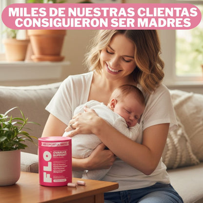 FLO Apoyo Ovárico – Recupera tu fertilidad en cápsulas veganas