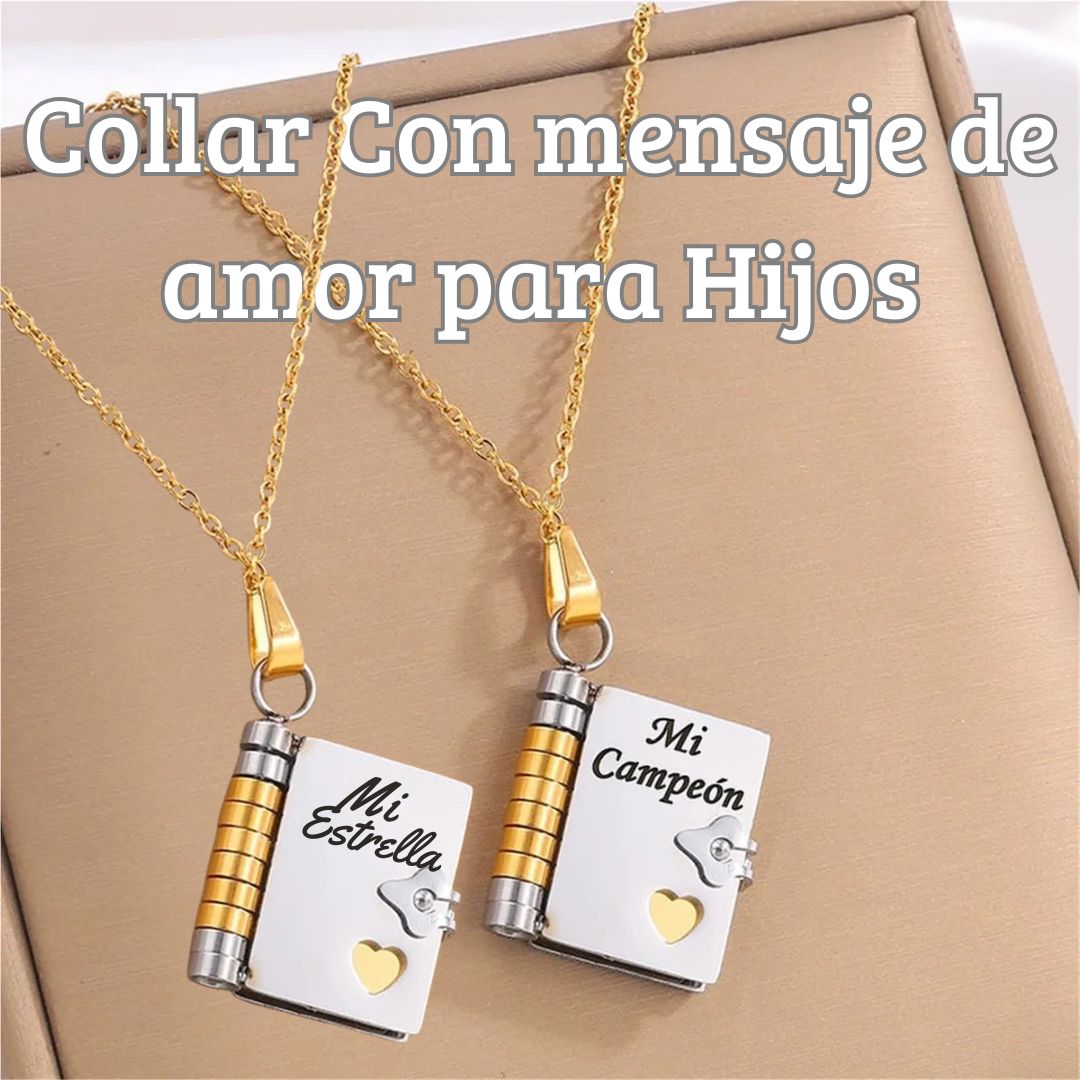 El Collar Libro - Un mensaje de amor que tu hijo llevará para siempre