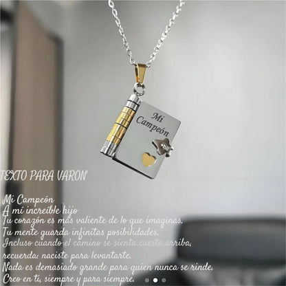 El Collar Libro - Un mensaje de amor que tu hijo llevará para siempre