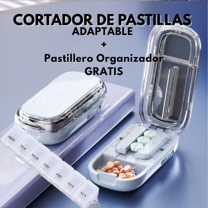 Cortador de Pastillas + Pastillero organizador GRATIS