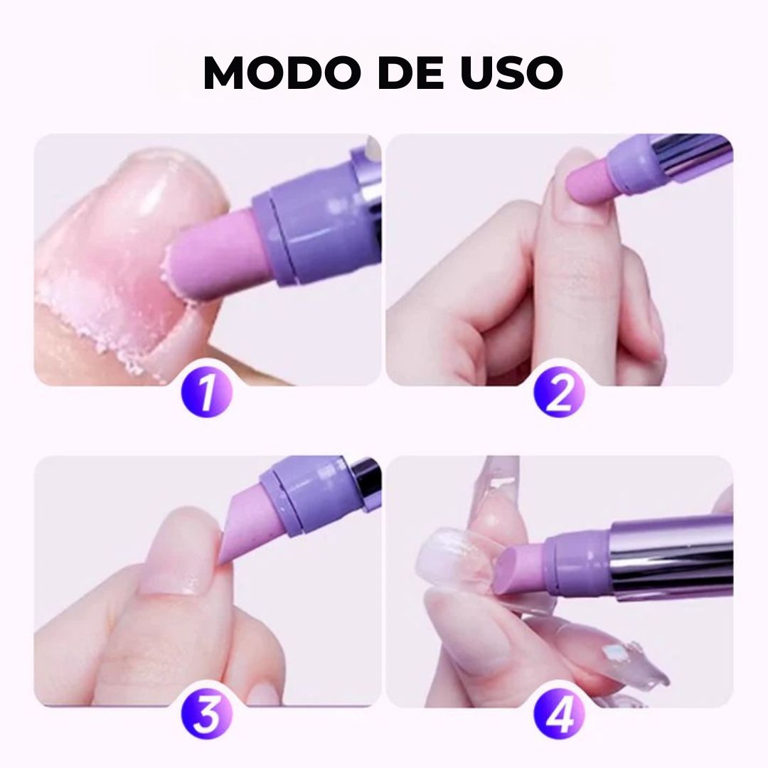 Lápiz 3-en-1 para uñas perfectas
