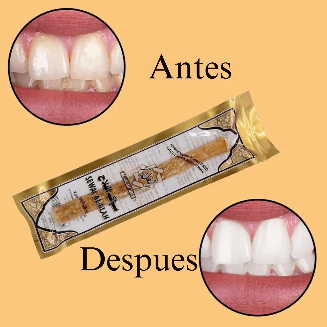Miswak Original Cepillo de dientes Natural X5 - TodoBacano