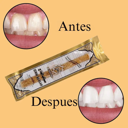 Miswak Original Cepillo de dientes Natural X5 - TodoBacano