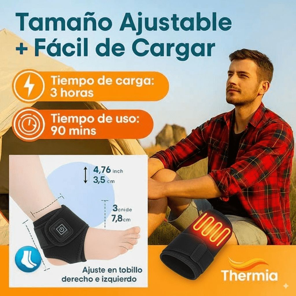 Tobillera Térmica y Vibradora - TodoBacano