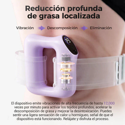 MASAJEADOR PRO™ + CINTA AJUSTABLE ✨ 3 EN 1: Quema Grasa
