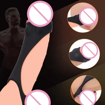 Anillo para el pene Flexible + Lubricante GRATIS