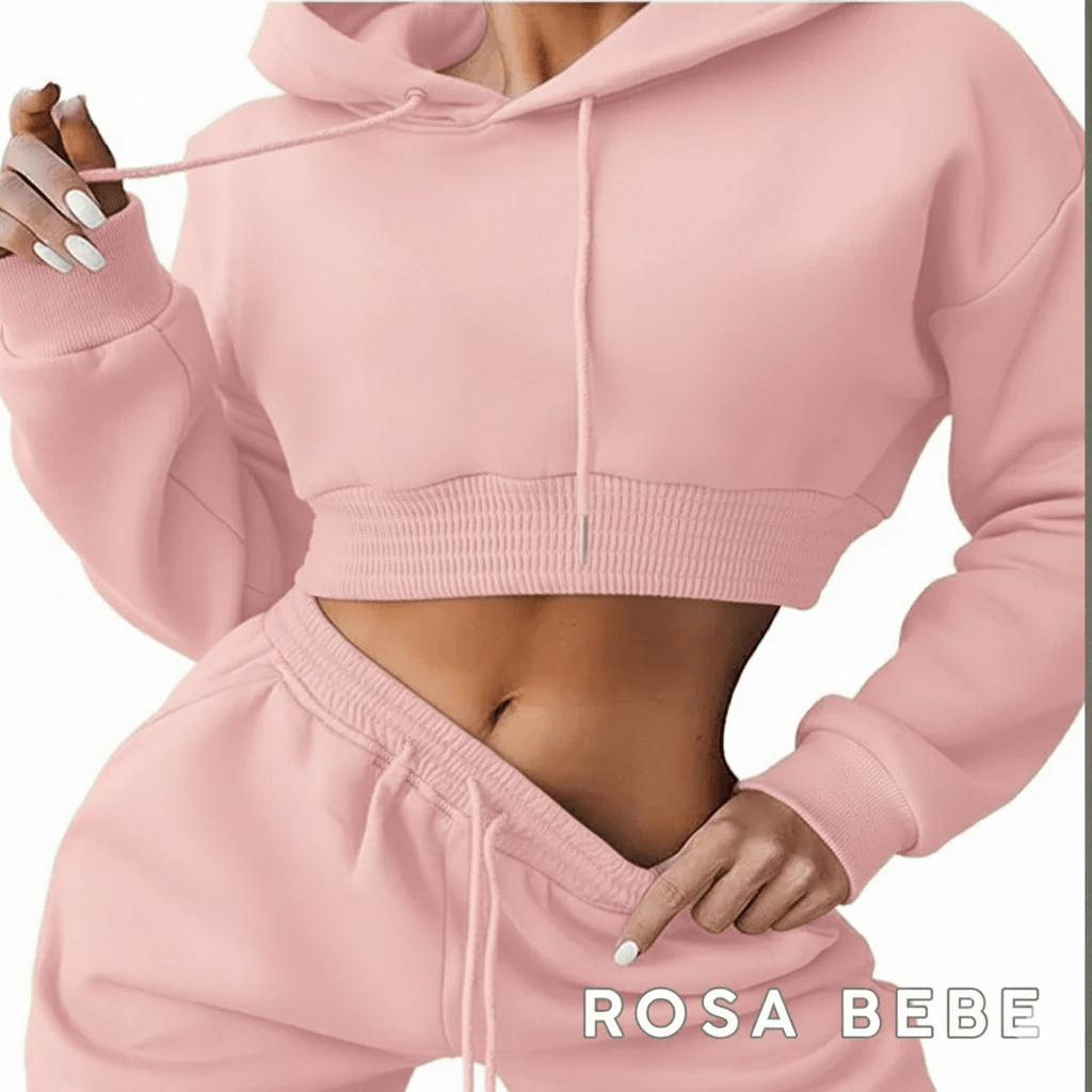 Conjunto Caderón mujer Buzo Top premium - TodoBacano