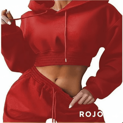 Conjunto Caderón mujer Buzo Top premium - TodoBacano