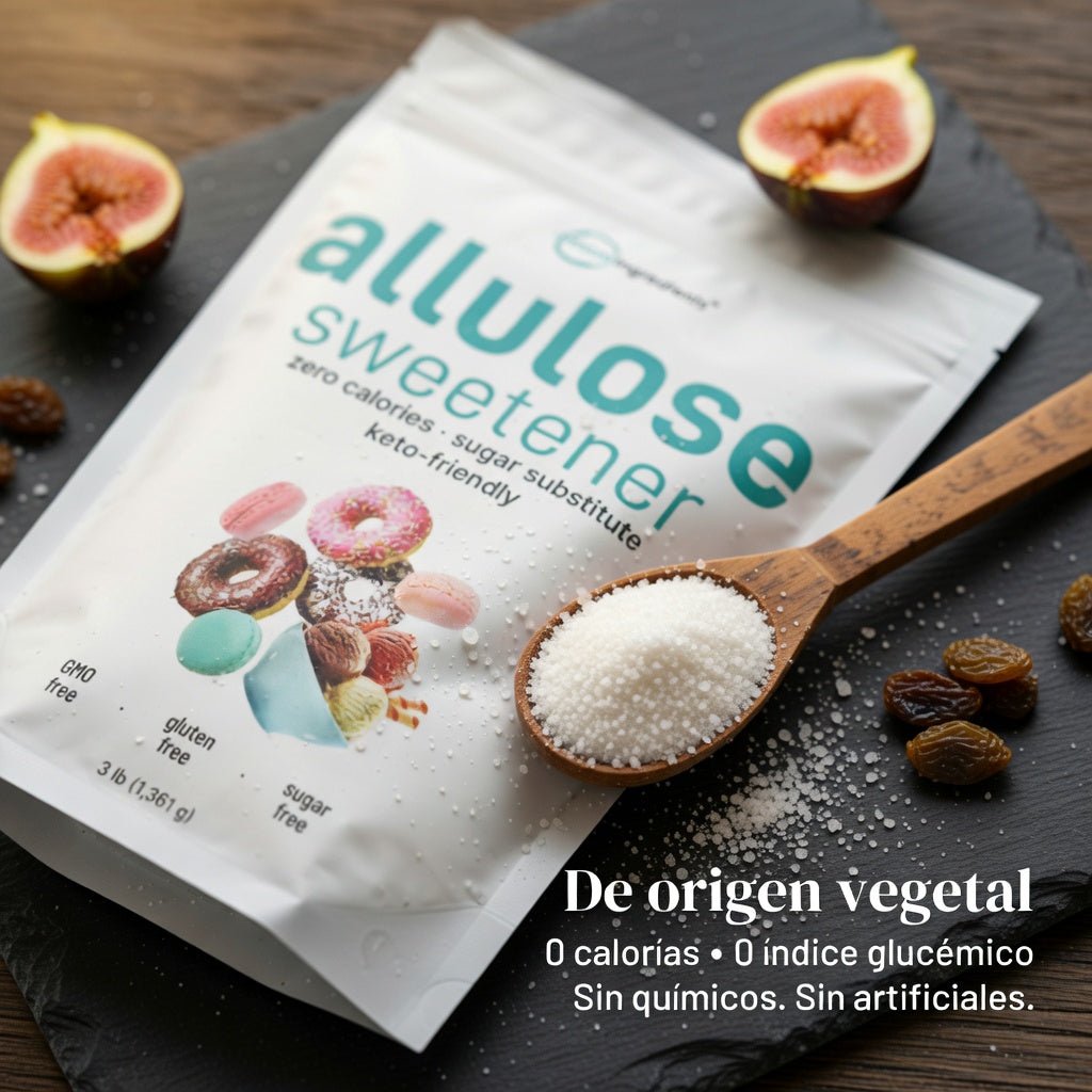 Alulosa te da la misma dulzura — sin calorías, sin picos, sin culpa. - TodoBacano