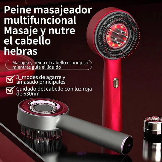 Cepillo de crecimiento capilar de 3 en 1 - TodoBacano
