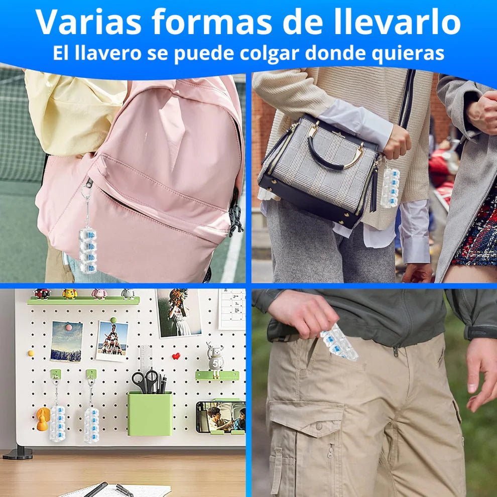 Teclado sensorial LED anti anciedad - TodoBacano