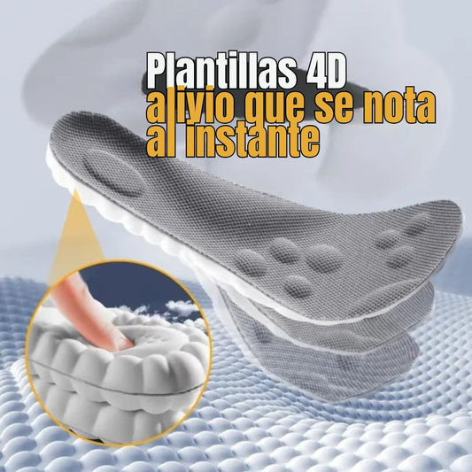 Plantillas 4D Confort: camina sin dolor desde el primer paso - TodoBacano