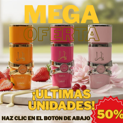 Perfumes Yara mini set x3 30 ML ORIGINALES - TodoBacano