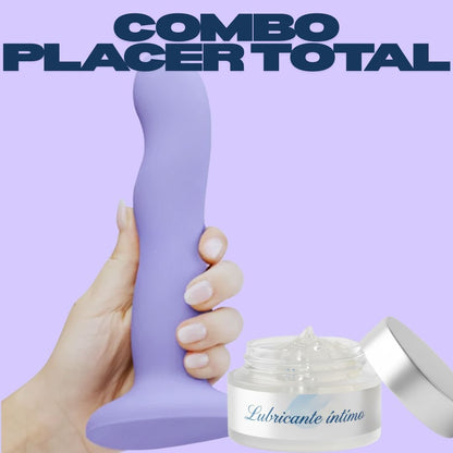 Dildo ultra - suave con ventosa + Lubricante estrechador íntimo. GRATIS - TodoBacano