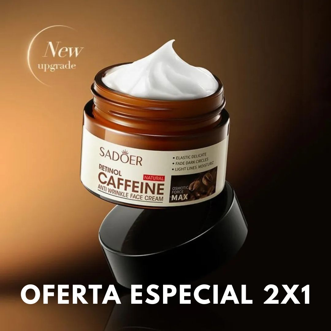 Crema Antiarrugas Con Retinol Y Cafeína 2X1 - TodoBacano
