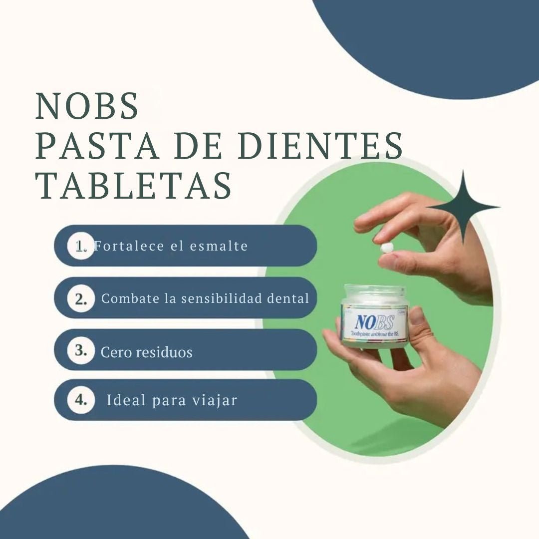NOBS Tabletas de pasta de dientes - TodoBacano