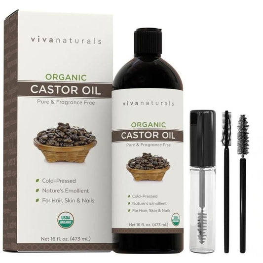 VIVA NATURAL CASTOR OIL 250ML + RIMEL - TodoBacano