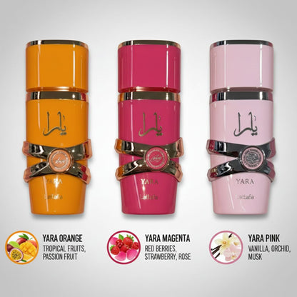 Perfumes Yara mini set x3 30 ML ORIGINALES - TodoBacano