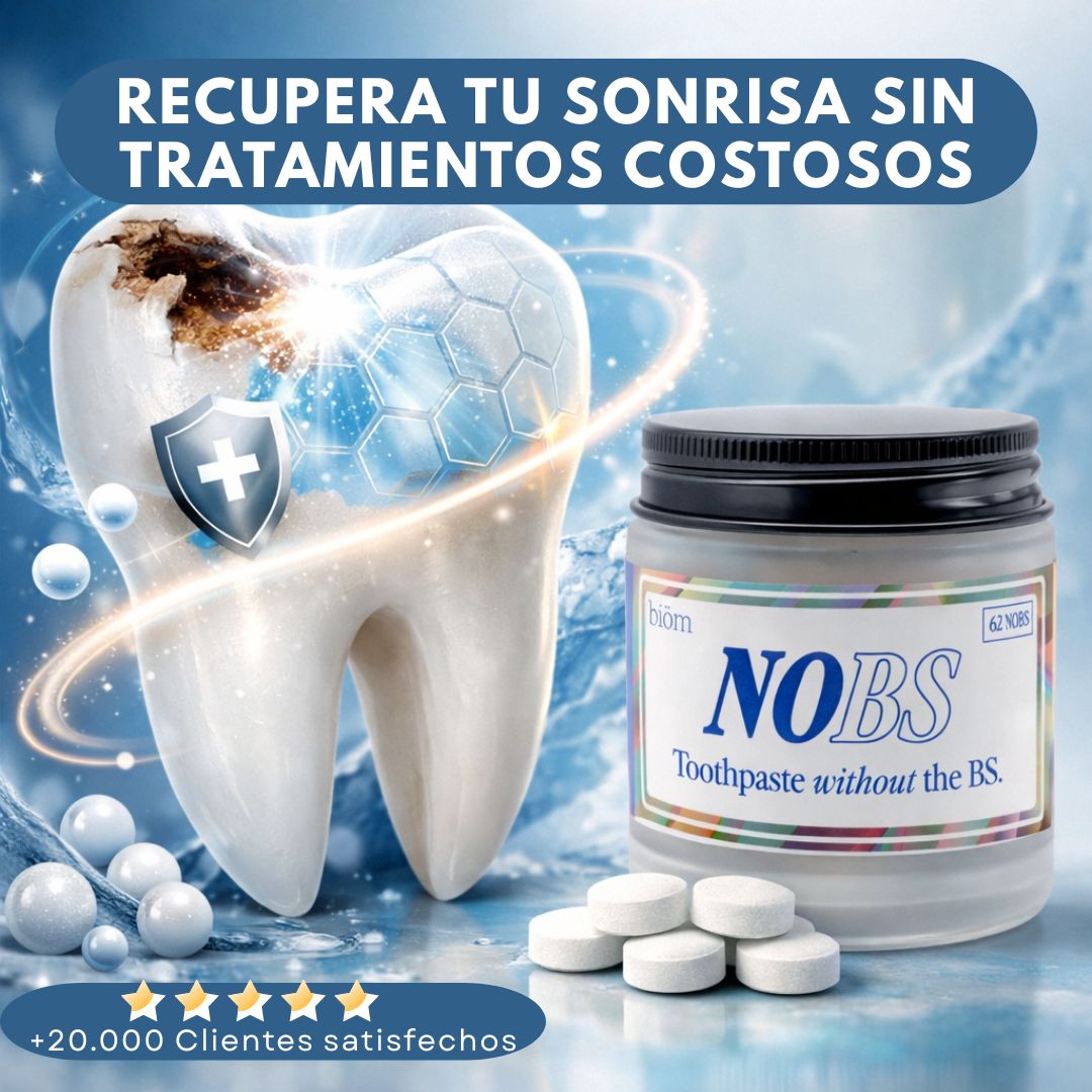 NOBS Tabletas de pasta de dientes - TodoBacano